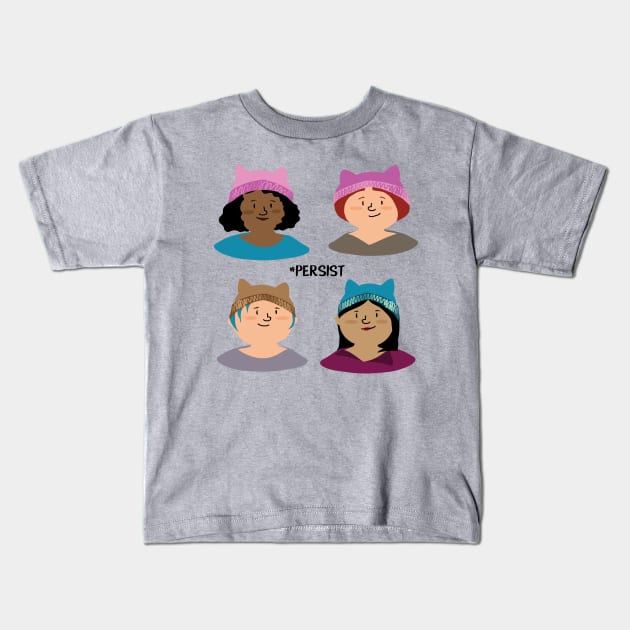 Persist Kids T-Shirt by Ayeletbarnoy